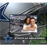 That's My Ticket - National Football League Collection - 8 x 8 Postbound Scrapbook and Photo Album - Dallas Cowboys