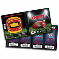 That's My Ticket - National Football League Collection - 8 x 8 Ticket Album - Kansas City Chiefs