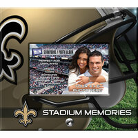 That's My Ticket - National Football League Collection - 8 x 8 Postbound Scrapbook and Photo Album - New Orleans Saints