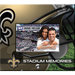That's My Ticket - National Football League Collection - 8 x 8 Postbound Scrapbook and Photo Album - New Orleans Saints