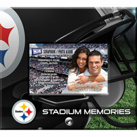 That's My Ticket - National Football League Collection - 8 x 8 Postbound Scrapbook and Photo Album - Pittsburgh Steelers