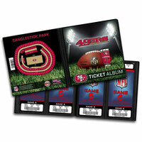 That's My Ticket - National Football League Collection - 8 x 8 Ticket Album - San Francisco 49ers