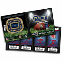 That's My Ticket - National Football League Collection - 8 x 8 Ticket Album - St. Louis Rams