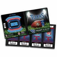 That's My Ticket - National Football League Collection - 8 x 8 Ticket Album - Tennessee Titans