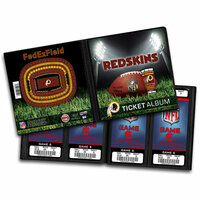 That's My Ticket - National Football League Collection - 8 x 8 Ticket Album - Washington Redskins