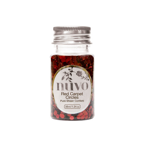 Nuvo - Festive Season Collection - Pure Sheen Confetti - Red Carpet Circles