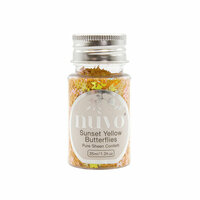 Nuvo - Woodland Walk Collection - Pure Sheen Confetti - Sunset Yellow Butterflies