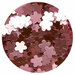 Nuvo - Blue Blossom Collection - Pure Sheen Confetti - Rose Shell Blossoms
