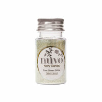 Nuvo - Ocean Air Collection - Pure Sheen Glitter - Ivory Sands