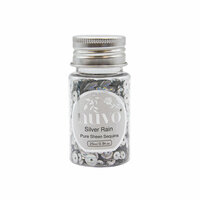 Nuvo - Dream In Colour Collection - Pure Sheen Sequins - Silver Rain