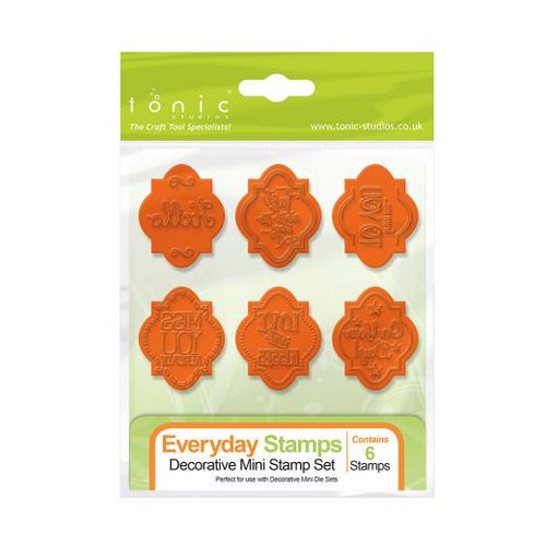 Tonic Studios - Everyday Stamp Set - Decorative Mini