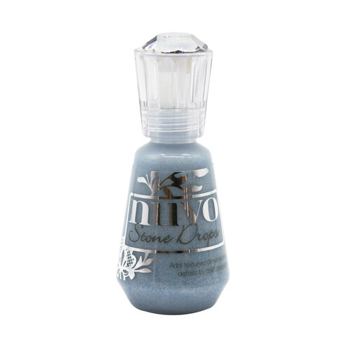 Nuvo - White Wonderland Collection - Stone Drops - Morning Fog