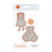 Tonic Studios - Marmalades World Collection - Cling Mounted Rubber Stamps - Minnie and Marmalade