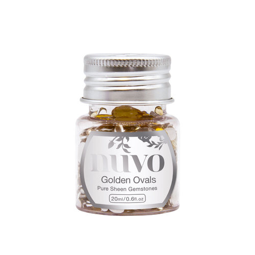 Nuvo - Pure Sheen Gemstones - Golden Ovals