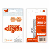Tonic Studios - Christmas - Sentiments Die Set - Serif Merry Christmas