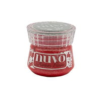 Nuvo - Santa's Workshop Collection - Glacier Paste - Crushed Cranberry