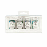 Nuvo - Pure Sheen Confetti - Peacock Feathers - 4 Pack