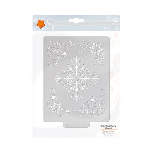 Tonic Studios - Christmas - Stencils - Snowflake Flurry