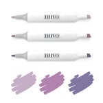 Nuvo - Dream In Colour Collection - Alcohol Markers - Hazy Mauves