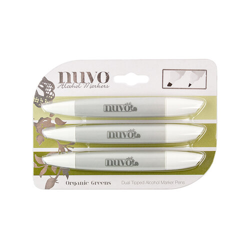 Nuvo - Woodland Walk Collection - Alcohol Markers - Organic Greens