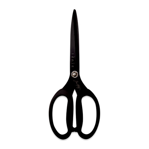 Black Blade Office Scissors Household Portable Scissors Non - Temu