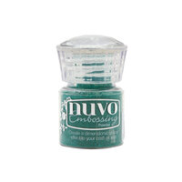 Nuvo - Tropical Paradise Collection - Embossing Powder - Glimmering Green
