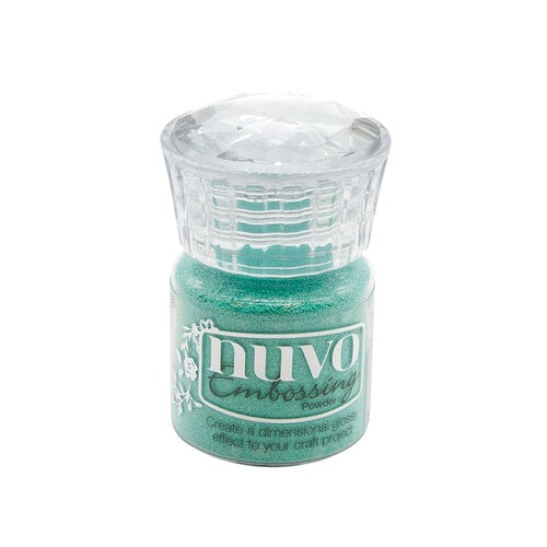 Nuvo - Merry and Bright Collection - Embossing Powder - Turquoise Lagoon