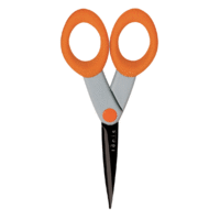 Tonic Studios Kushgrip Scissors - 5" Non-Stick Serrated, CLEARANCE