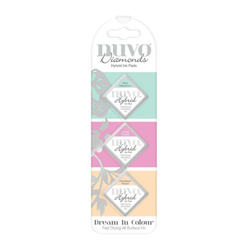 Nuvo - Dream In Colour Collection - Diamond Hybrid Ink Pads - Dream in Colour