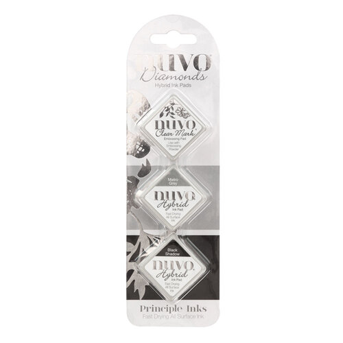 Nuvo - White Wonderland Collection - Diamond Hybrid Ink Pad - Principal