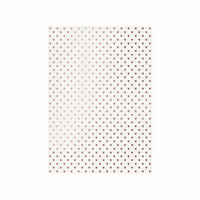 Tonic Studios - Craft Perfect - Foiled Kraft Card - A4 - Rose Gold Hearts - 5 Pack