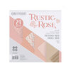 Tonic Studios - Rustic Rose Collection - Craft Perfect - 6 x 6 Patterned Paper Pad