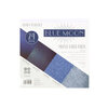 Tonic Studios - Craft Perfect - 6 x 6 Mixed Solids Card Pack - Blue Moon