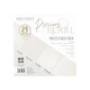 Tonic Studios - Craft Perfect - 6 x 6 Mixed Solids Card Pack - Precious Pearl