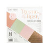 Tonic Studios - Rustic Rose Collection - Craft Perfect - 6 x 6 Mixed Solids Card Pack