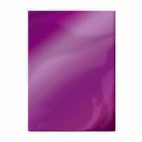 Tonic Studios - 8.5 x 11 Cardstock - Mirror Card - Gloss - Electric Purple - 5 Pack