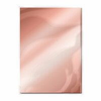 Tonic Studios - 8.5 x 11 Cardstock - Mirror Card - Gloss - Rose Platinum - 5 Pack