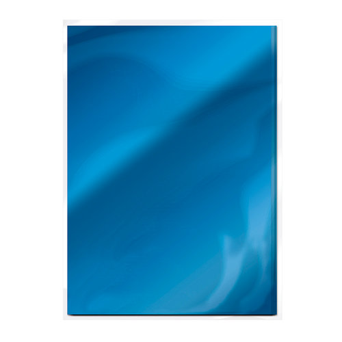 Tonic Studios - 8.5 x 11 Cardstock - Mirror Card - Gloss - Imperial Blue - 5 Pack
