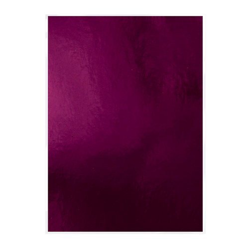 Tonic Studios - Arabian Nights Collection - Mirror Card Gloss - 8.5 x 11 Paper - Midnight Plum - 5 Pack