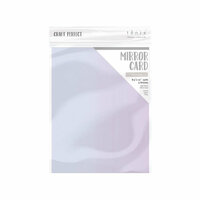Tonic Studios - Dream In Colour Collection - Craft Perfect - Gloss Mirror Card - 8.5 x 11 - Holo Waves - 5 Pack