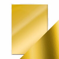 Mirror Gold Cardstock - Gold Foil Cardstock - 12x12 - 10 pack