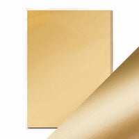 Tonic Studios - 8.5 x 11 Cardstock - Mirror Card - Satin - Honey Gold - 5 Pack