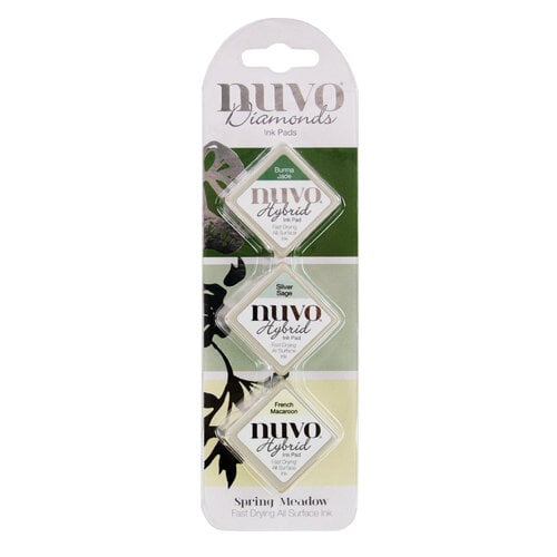 Nuvo - Spring Meadow Collection - Diamond Hybrid Ink Pads - Spring Meadow