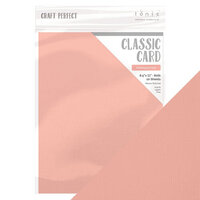 Tonic Studios - Rustic Rose Collection - Craft Perfect - 8.5 x 11 Cardstock - Classic Card - Bubblegum Pink