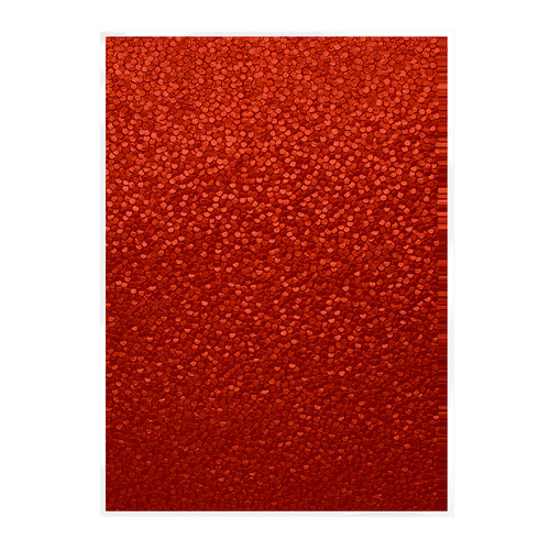 Tonic Studios - Festive Season Collection - Handmade Paper - A4 - Red Berries - 5 Pack