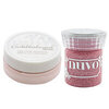 Nuvo - Blue Blossom Collection - Embellishment Mousse and Glimmer Paste - 2 Pack Set