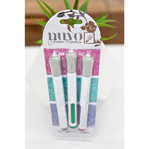 Nuvo Glitter Markers Color Chart
