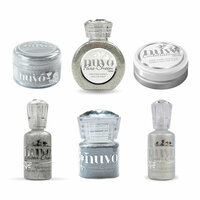 Nuvo - Glitter and Glimmer - Silver - 6 Pack Set
