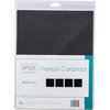 Therm O Web - Premium Cardstock - 8.5 x 11 - Black Onyx - 12 Sheets