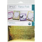 Therm O Web - Fancy Foils - 6 x 8 - Gold Sequins